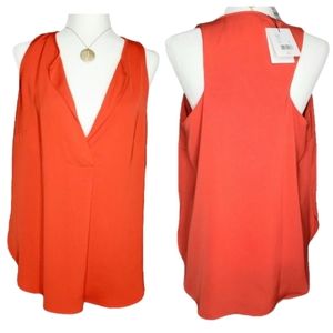 NWT Red Racerback Sleeveless Top | Gibson Latimer | Medium